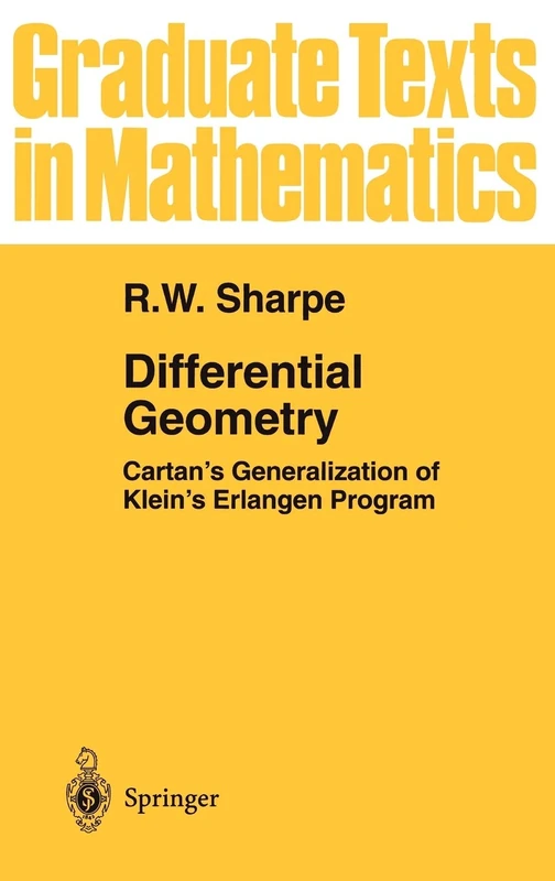 Differential Geometry: Cartan's Generalization of Klein's Erlangen Program: 166 (Graduate Texts in Mathematics, 166) - Image 1