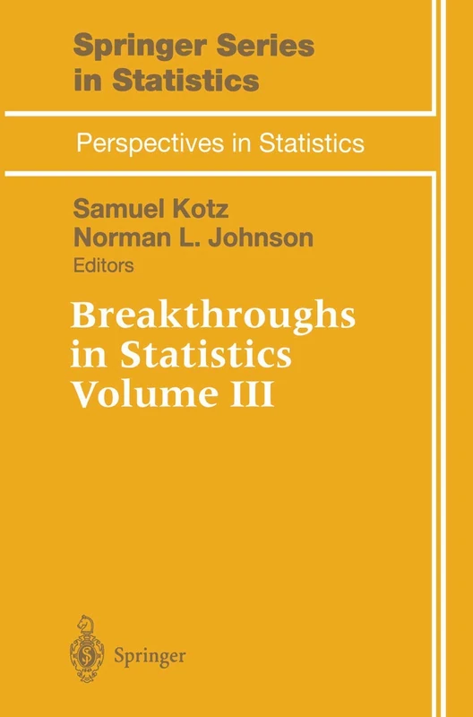 Breakthroughs in Statistics (Springer Series in Statistics) - Image 1