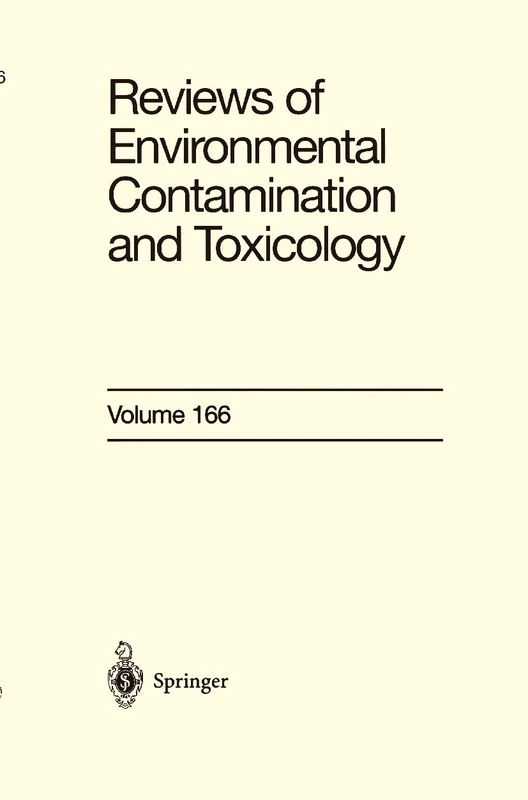 Reviews of Environmental Contamination and Toxicology 166 - Image 1