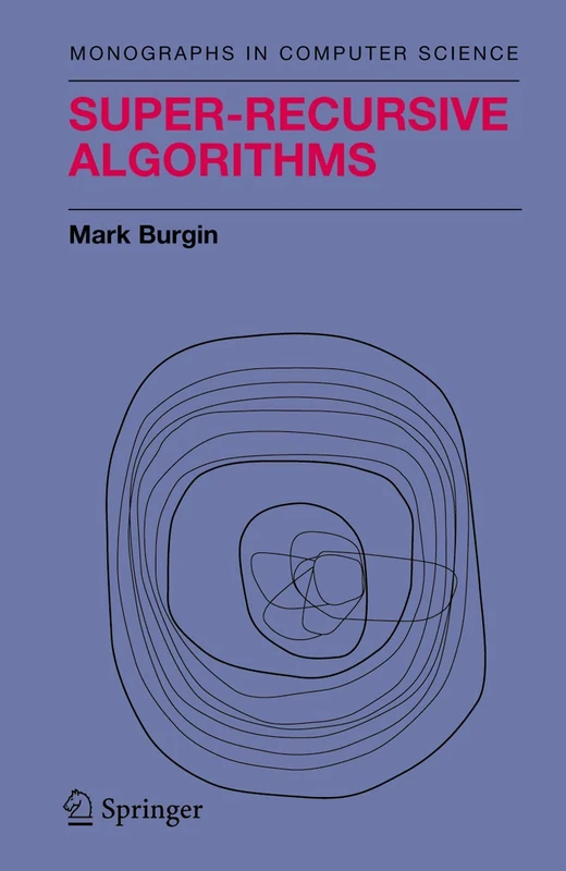 Springer Super-Recursive Algorithms - Computer Science Book
