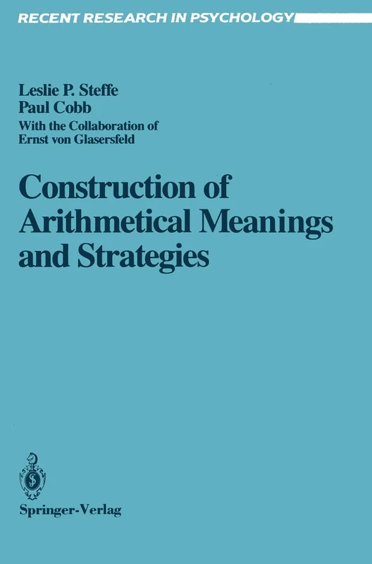 Construction of Arithmetical Meanings and Strategies (Recent Research in Psychology)