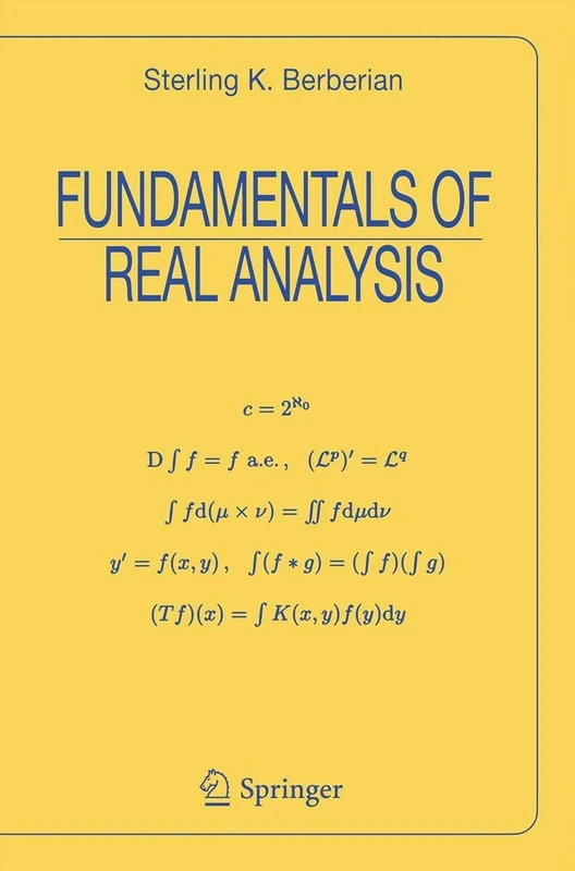 Fundamentals of Real Analysis (Universitext)