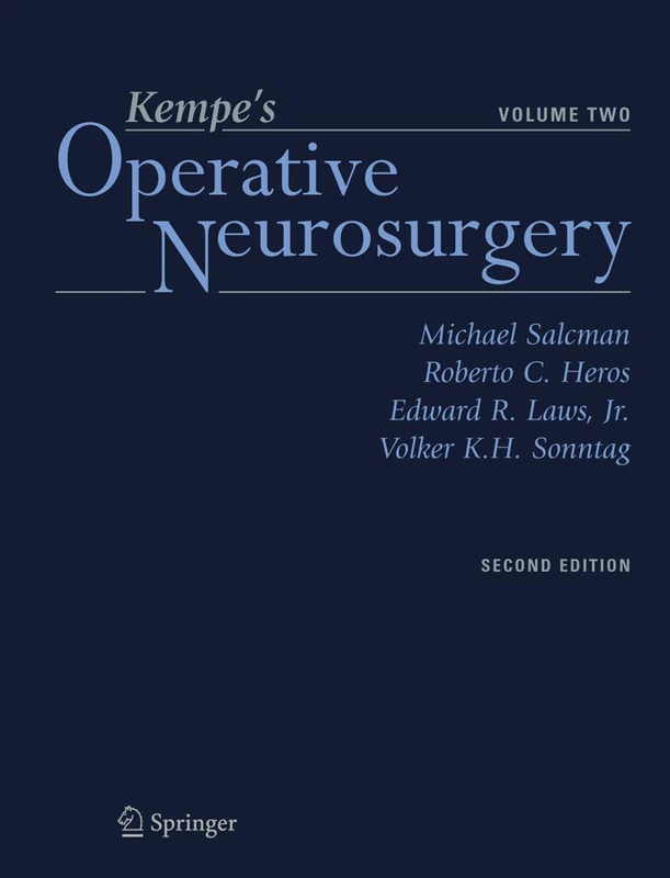 Kempe's Operative Neurosurgery, 2 Volumes