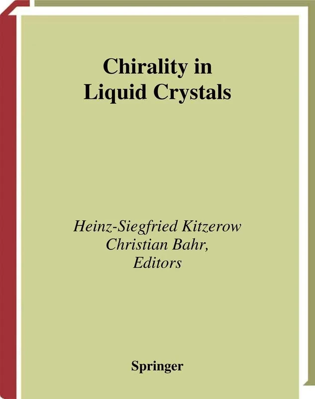 Chirality in Liquid Crystals (Partially Ordered Systems)