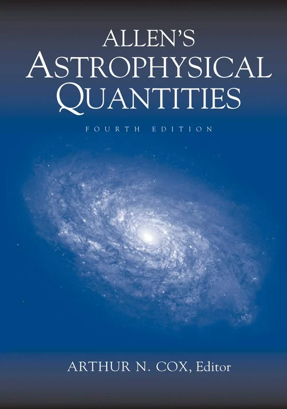 Allen’s Astrophysical Quantities