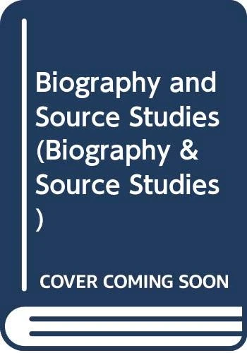 Biography V6 (Biography and Source Studies): 6