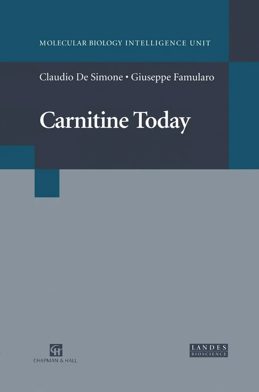 Carnitine Today (Molecular Biology Intelligence Unit) - Image 1