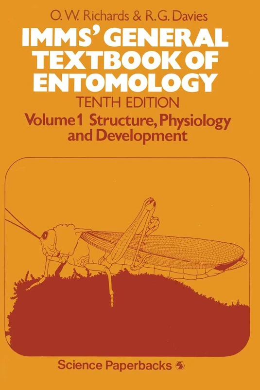 Springer IMMS' General Textbook of Entomology Volume 1