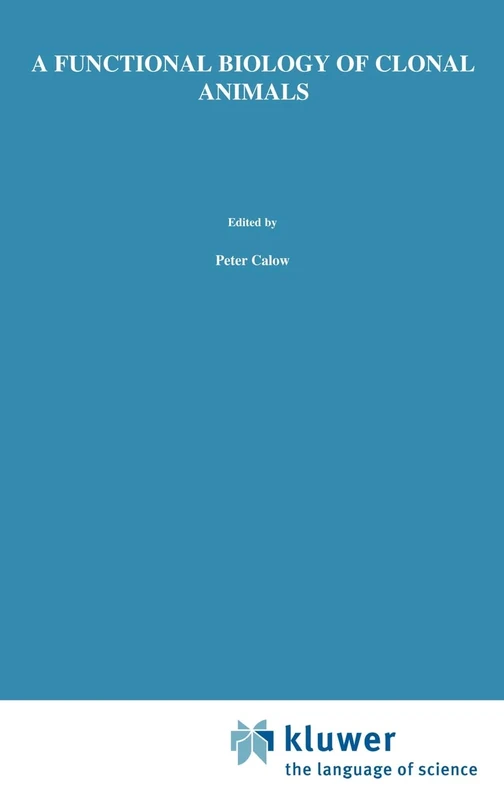 Functional Biology of Clonal Animals (Functional Biology Series)