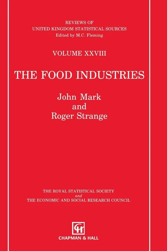 Food Industries: 28 (Reviews of United Kingdom Statistical Sources) - Image 1
