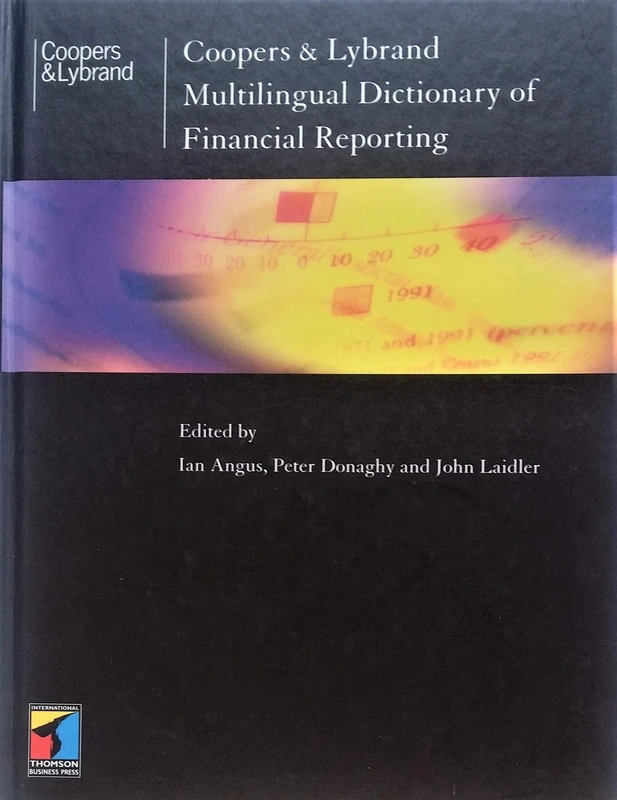 Multilingual Dictionary of Finance Reporting Terms