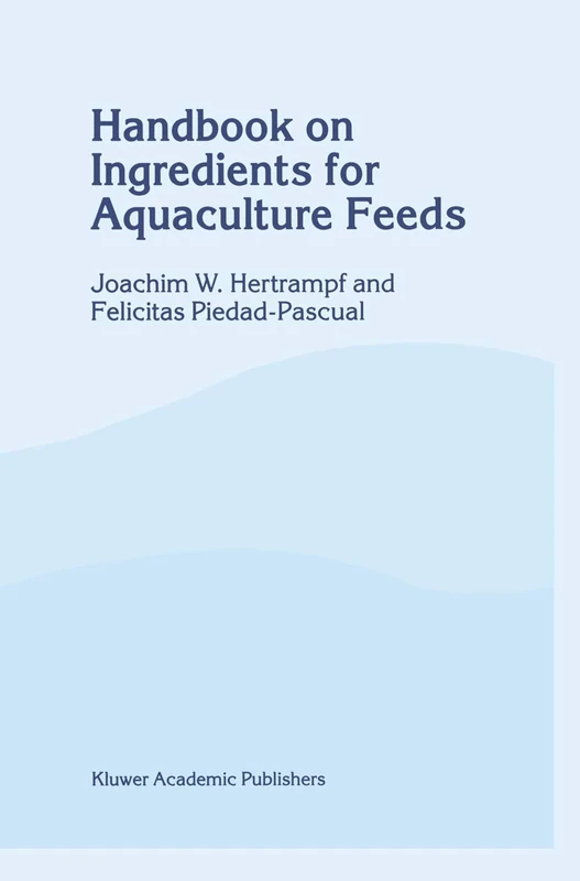 Handbook on Ingredients for Aquaculture Feeds