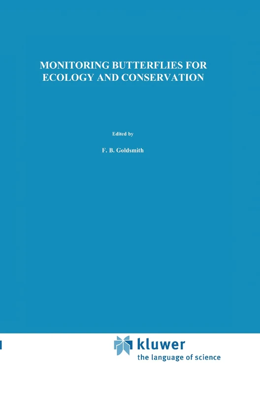 Springer - Monitoring Butterflies for Ecology and Conservation