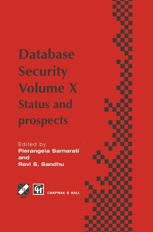 Springer Database Security X: Status and Prospects Book