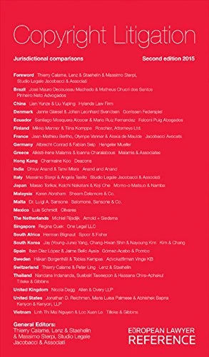 Copyright Litigation: Jurisdictional Comparisons