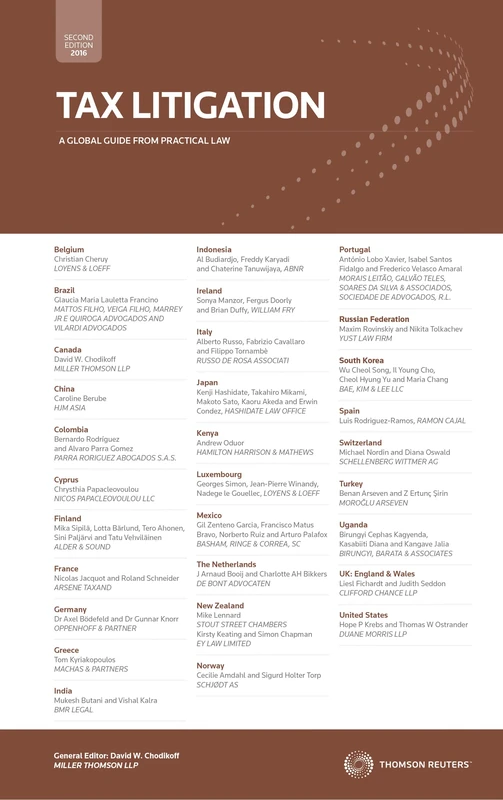 Tax Litigation: Global Guide