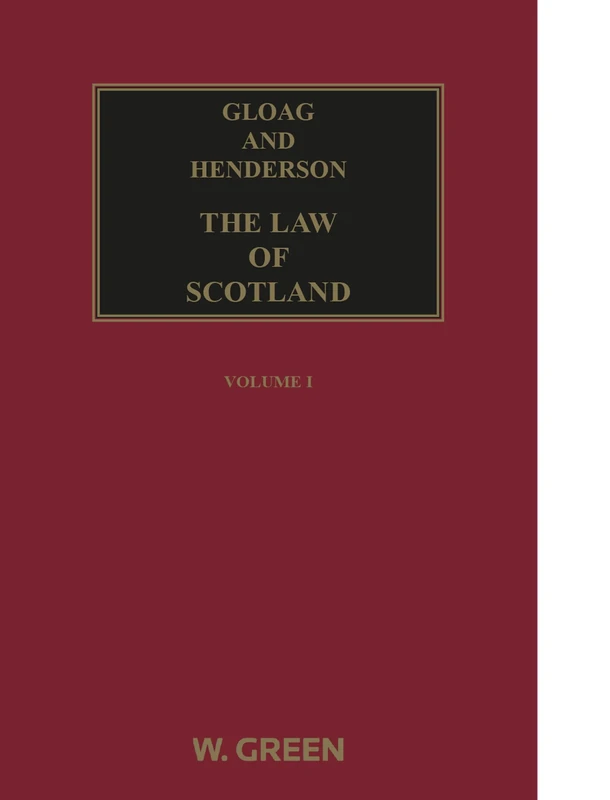 Gloag and Henderson: The Law of Scotland