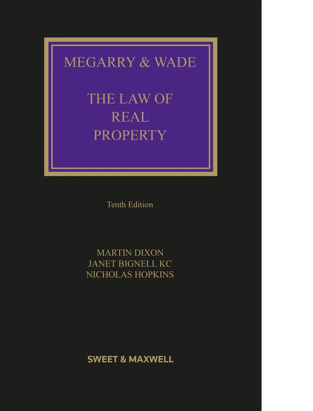Megarry & Wade The Law of Real Property