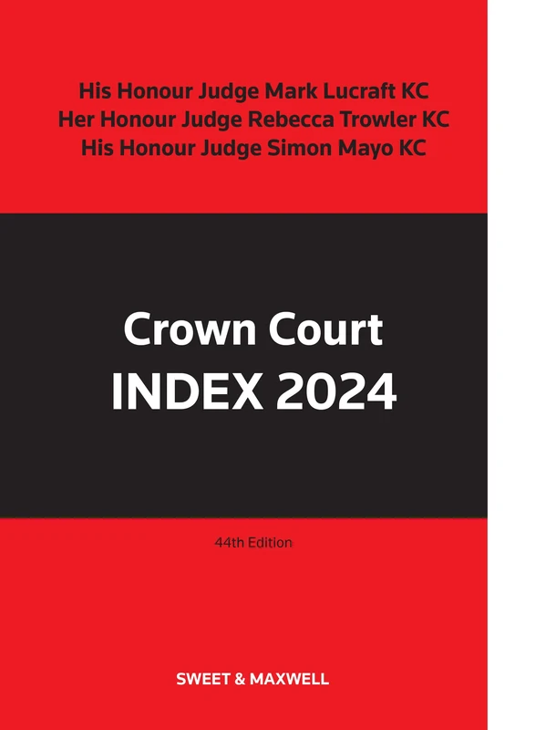 Crown Court Index 2024