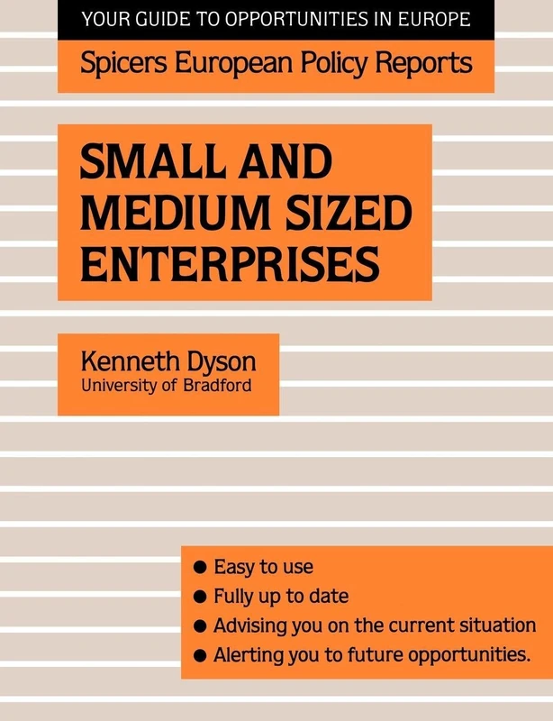 Small and Medium Sized Enterprises: 003 (Ocean Management and Policy Series)
