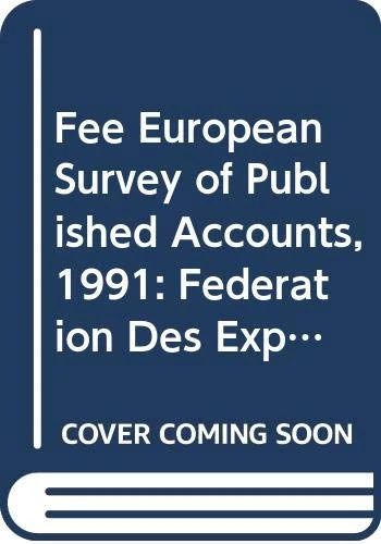 European Survey of Published Accounts 1991