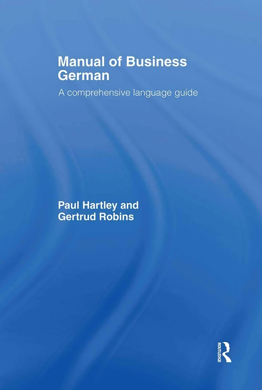 Manual of Business German: A Comprehensive Language Guide