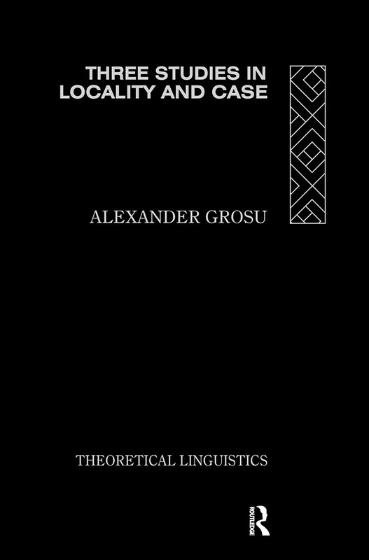 Routledge Three Studies in Locality and Case - Academic Book