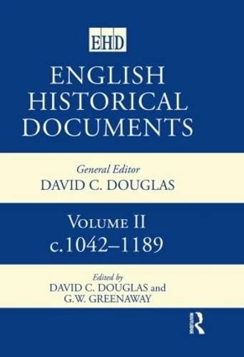 English Historical Documents: 1042–1189: 2