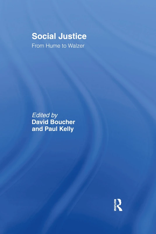 Perspectives on Social Justice: From Hume to Walzer - Routledge