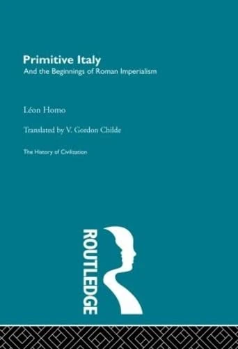 Primitive Italy (History of Civilization)