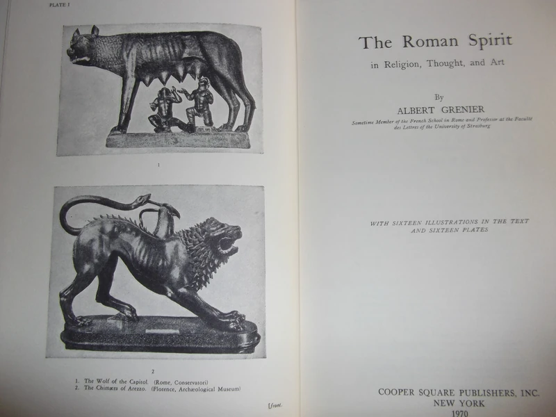 The Roman Spirit - In Religion, Thought and Art (History of Civilization)