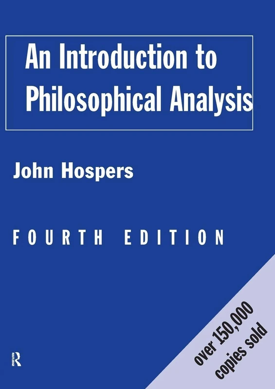 Routledge An Introduction to Philosophical Analysis - Book