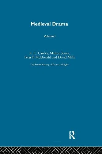 Revels Hist Drama V1