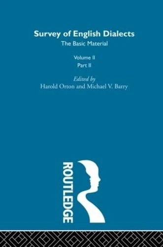 Survey Eng Dialects Vol2 Prt2: 2