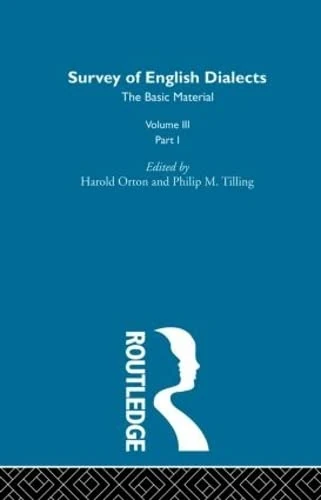 Survey Eng Dialects Vol3 Prt1: 3