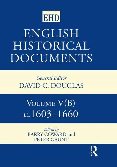 English Historical Documents, 1603–1660: B