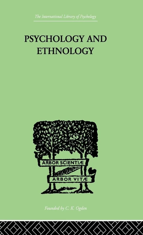 Psychology and Ethnology