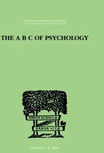 Routledge - The A B C Of Psychology - Academic Book