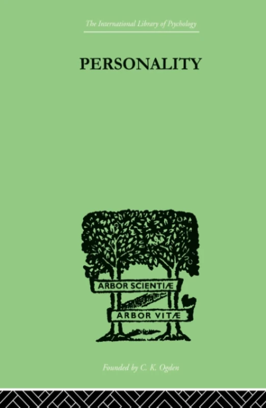 Personality (The International Library of Psychology : Individual Differences)