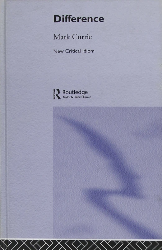 Difference (The New Critical Idiom) - Image 1