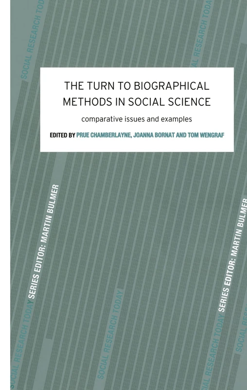 Routledge - The Turn to Biographical Methods in Social Science