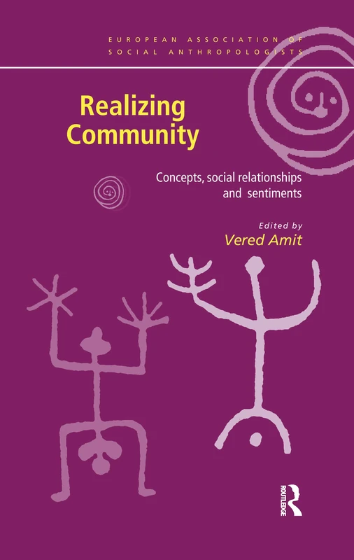Routledge Realizing Community - Anthropology and Sociology Book