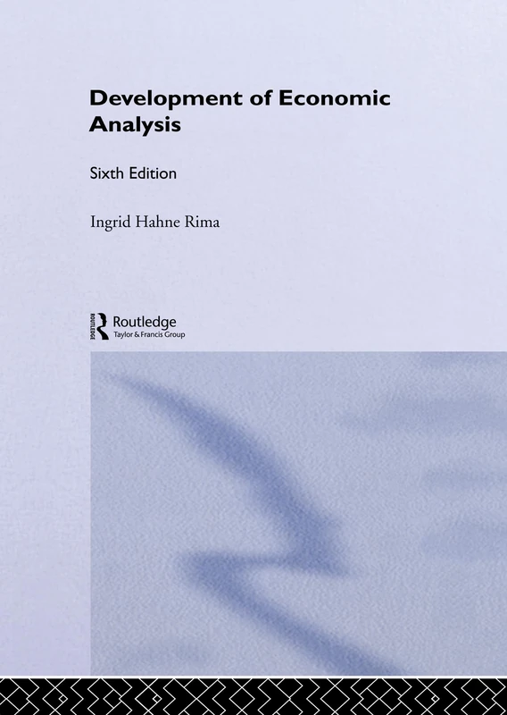 Routledge Development of Economic Analysis - 6th Edition