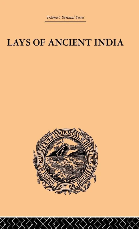 Routledge Lays of Ancient India - Indian Poetry Collection