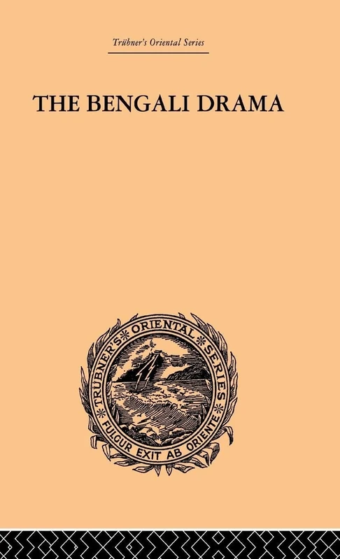 The Bengali Drama: Its Origin and Development: 052 (Trubner's Oriental) - Image 1