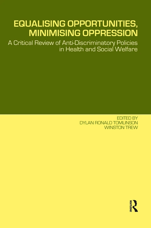 Routledge - Anti-Discriminatory Policies in Health and Welfare - Image 1
