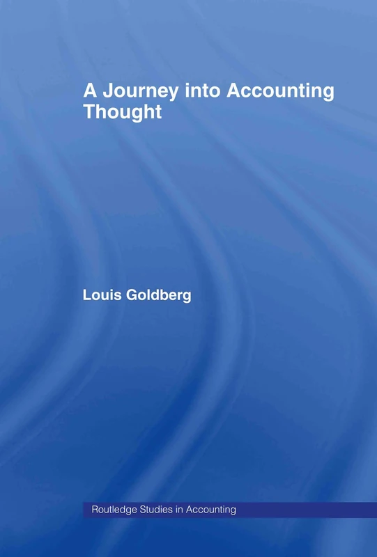 Routledge A Journey into Accounting Thought: 1 - Accounting Book - Image 1