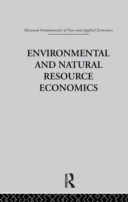 M: Environmental and Natural Resource Economics: Harwood Fundamentals of Applied Economics