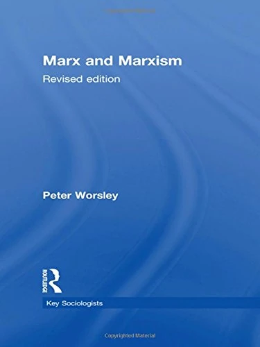 Routledge Marx and Marxism (Key Sociologists) - Book