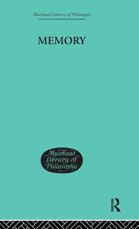 Memory (Muirhead Library of Philosophy) - Image 1